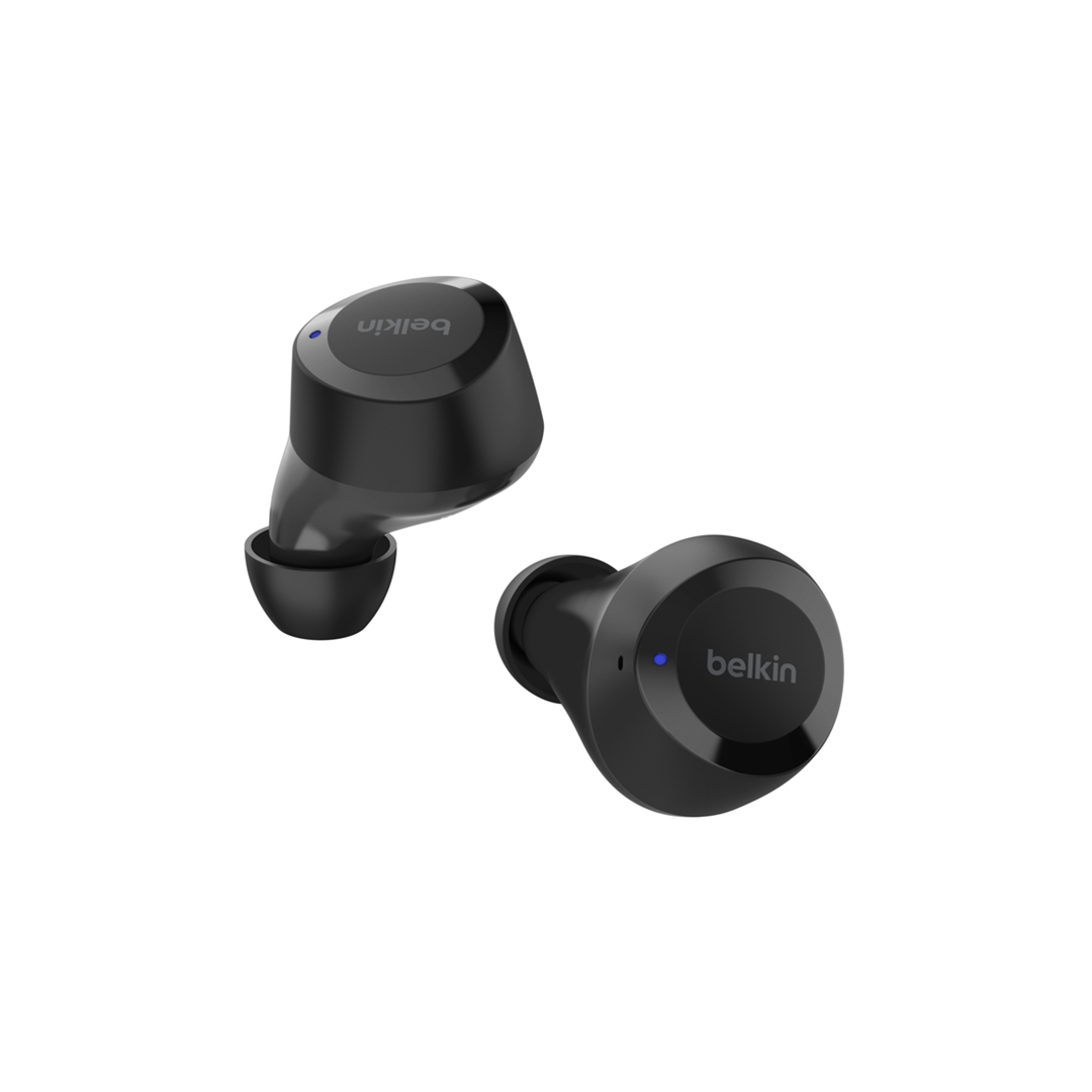 Belkin SoundForm Bolt True Wireless Earbuds - Black in Qatar Belkin SoundForm Bolt True Wireless Earbuds - Black in Qatar